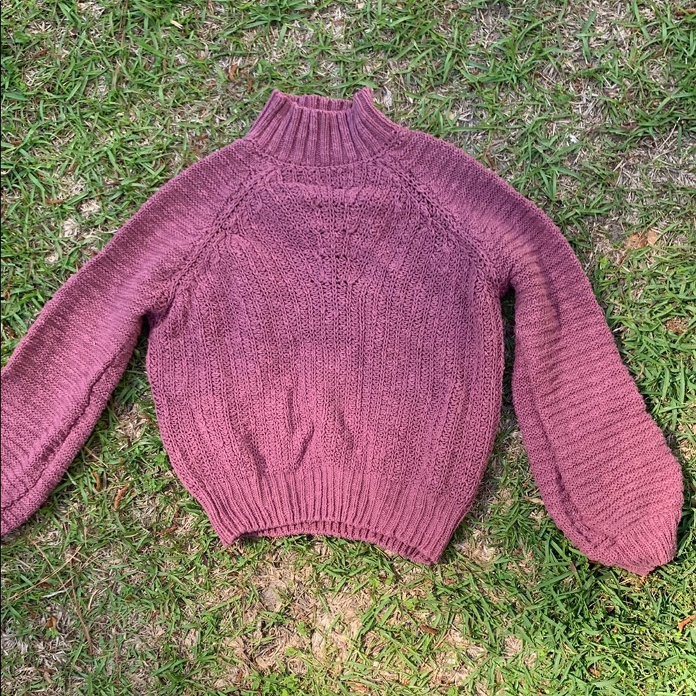 Women's Purple Sweater